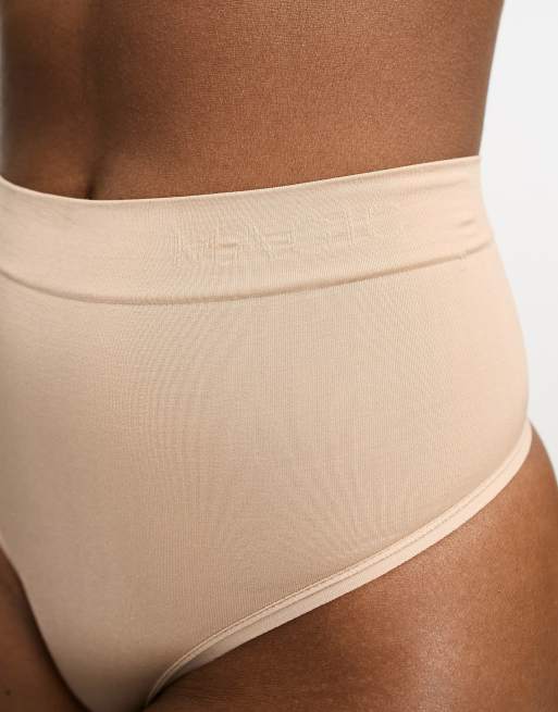 Magic Bodyfashion comfort shapewear thong with light contour shaping in cappuccino, 4 of 4