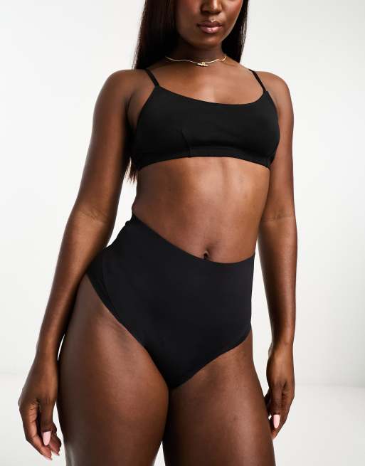 Magic Bodyfashion - Doorschijnende slip met medium corrigerend effect in zwart, 4 van 4