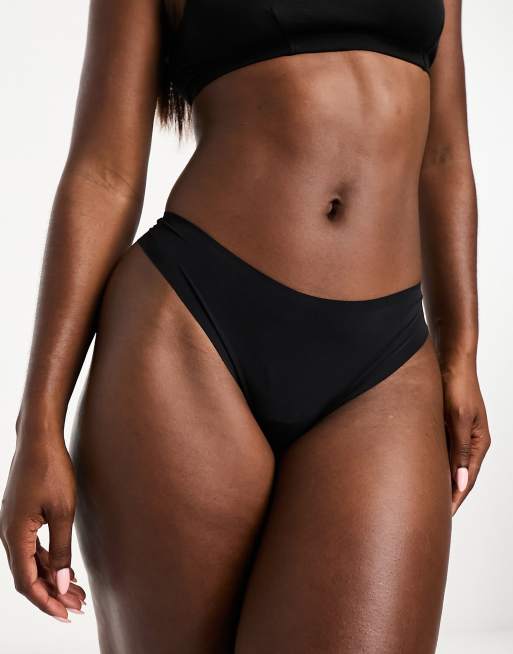 Magic – Bodyfashion Dream – 2er-Pack unsichtbare brasilianische Slips in Schwarz 