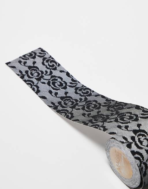 Magic Bodyfashion – Luxury – Busen-Klebeband in Schwarz mit Spitzen-Effekt, 5 m, 4 von 4