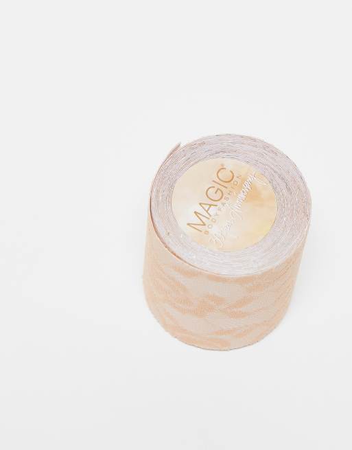 Magic Bodyfashion – Luxury Lace Effect – Beige brösttejp, 5 meter, 4 av 4