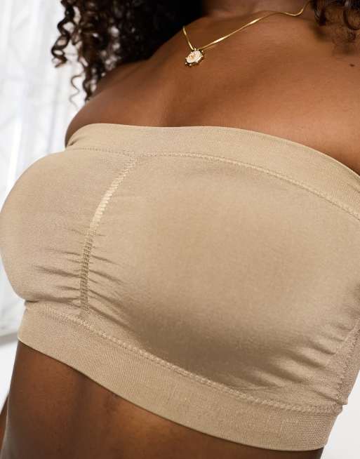 Magic Bodyfashion seamless comfort bandeau in macchiato