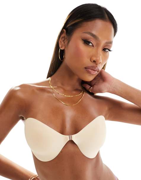 Magic Strapless Front Buckle Bra, Backless Bra Design, Push Up, Low Back Bra,  Wireless – Magic Bra UK