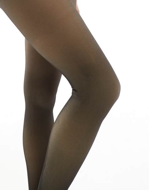 MAGIC – Bodyfashion – Svarta tights med fleecefoder - view 1
