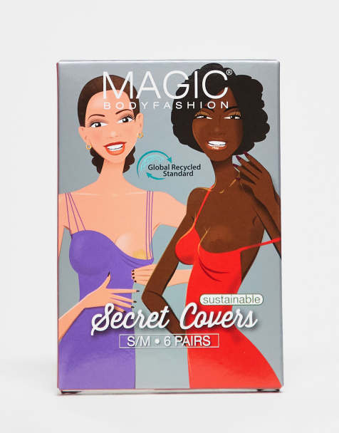 Magic – Bodyfashion – Vattentäta skydd för bröstvårtorna, 6-pack i beige - view 1