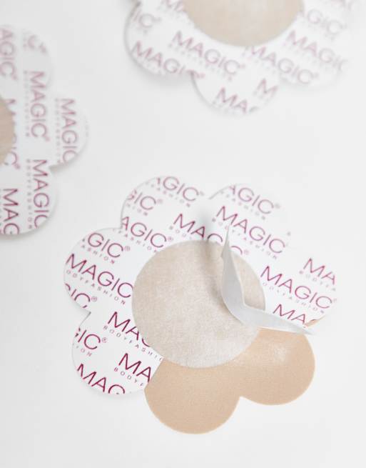 Magic Bodyfashion waterproof nipple covers 6 pack in beige, 2 of 3