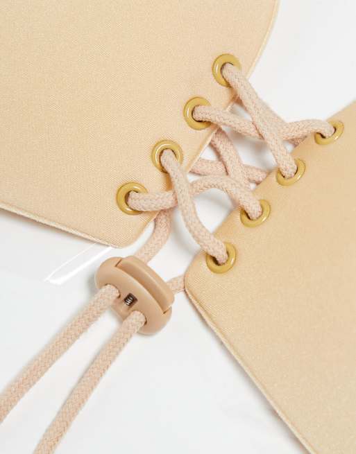 Magic - Va Va Voom - Reggiseno adesivo beige senza spalline con schiena scoperta, 2 di 4