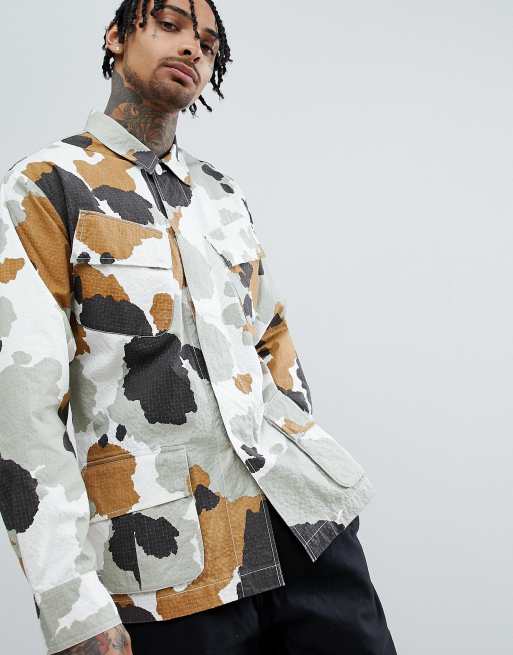 Nudie jeans camo clearance jacket