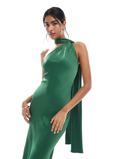 strapless open back dress One-Shoulder A-Line Princess Dress for the Mother of the Bride & Groom  Featuring Appliques and a Side Slit