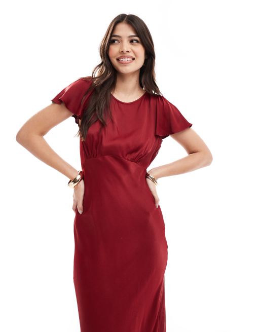 Asos short bridesmaid dresses clearance
