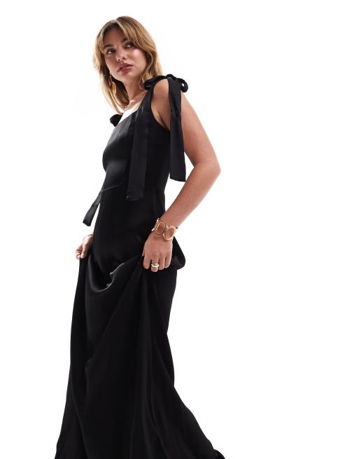 Black bridesmaid dresses asos hotsell