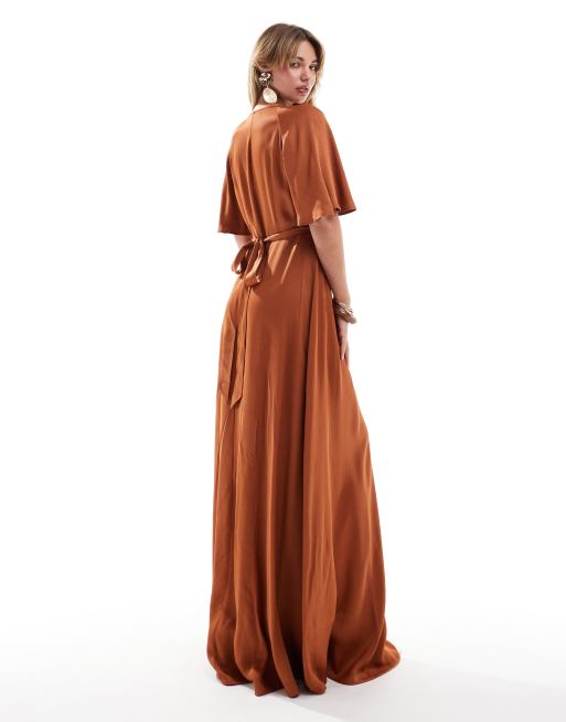corset dress beige Clarissa Corset Dress, in Champagne Luxe Satin, Size: XL | Show Me Your Mumu