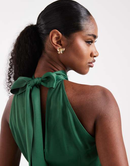 Maids to Measure Bruidsmeisjes Maxi-jurk met halternek in