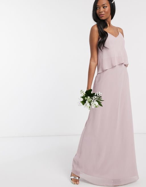 Maids to Measure – Koktajlowa szyfonowa sukienka maxi