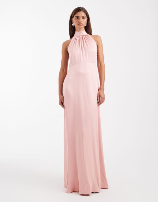 Maids to Measure - L'invitée - Robe longue dos nu - Rose blush, 4 de 4