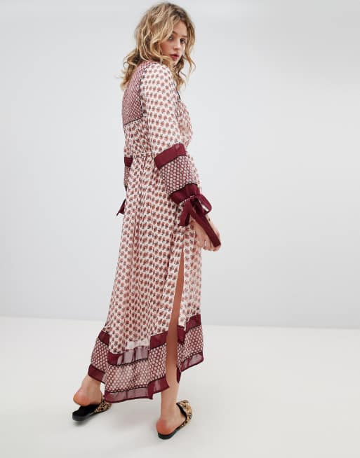 Asos robe longue outlet boheme