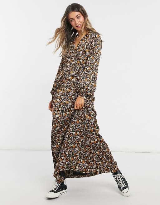 Maison scotch hot sale maxi dress