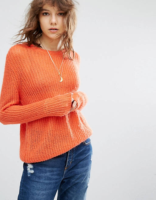 Maison Scoth Coral Knitted Jumper