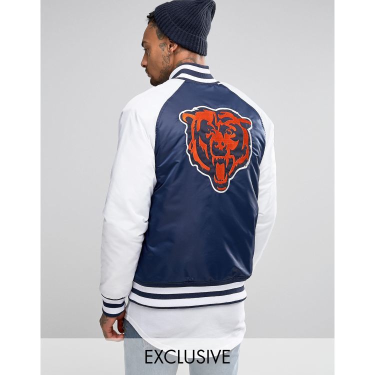 Chicago Bears Majestic Hoodie - XL Grey Polyester