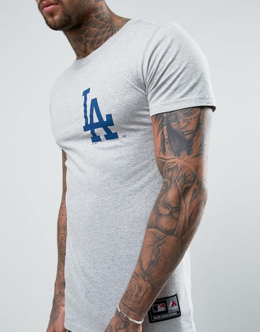 Majestic PLUS L.A. Dodgers Longline T-Shirt