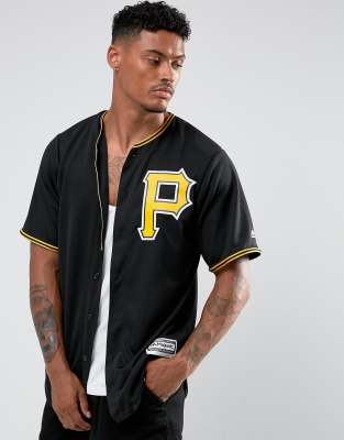 Pittsburgh Pirates YOUTH Majestic MLB Baseball jersey BLACK