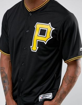  Majestic Athletic Youth Small Pittsburgh Pirates Blank Back  Major League Baseball Cool-Base Replica MLB Jersey Black : Sports & Outdoors