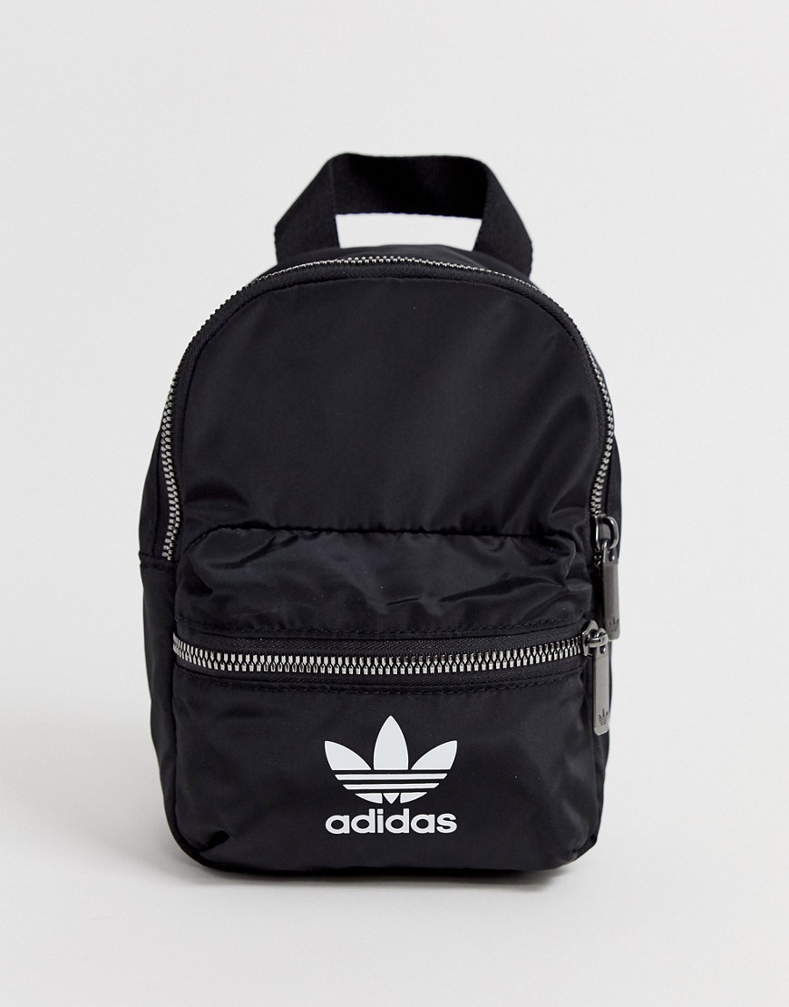 фото Маленький рюкзак с логотипом adidas originals-черный