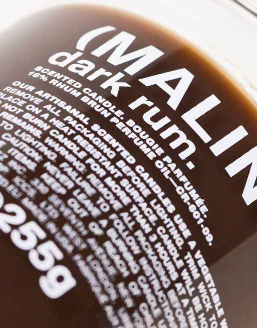 Malin + Goetz Dark Rum Candle 255g, 4 of 4