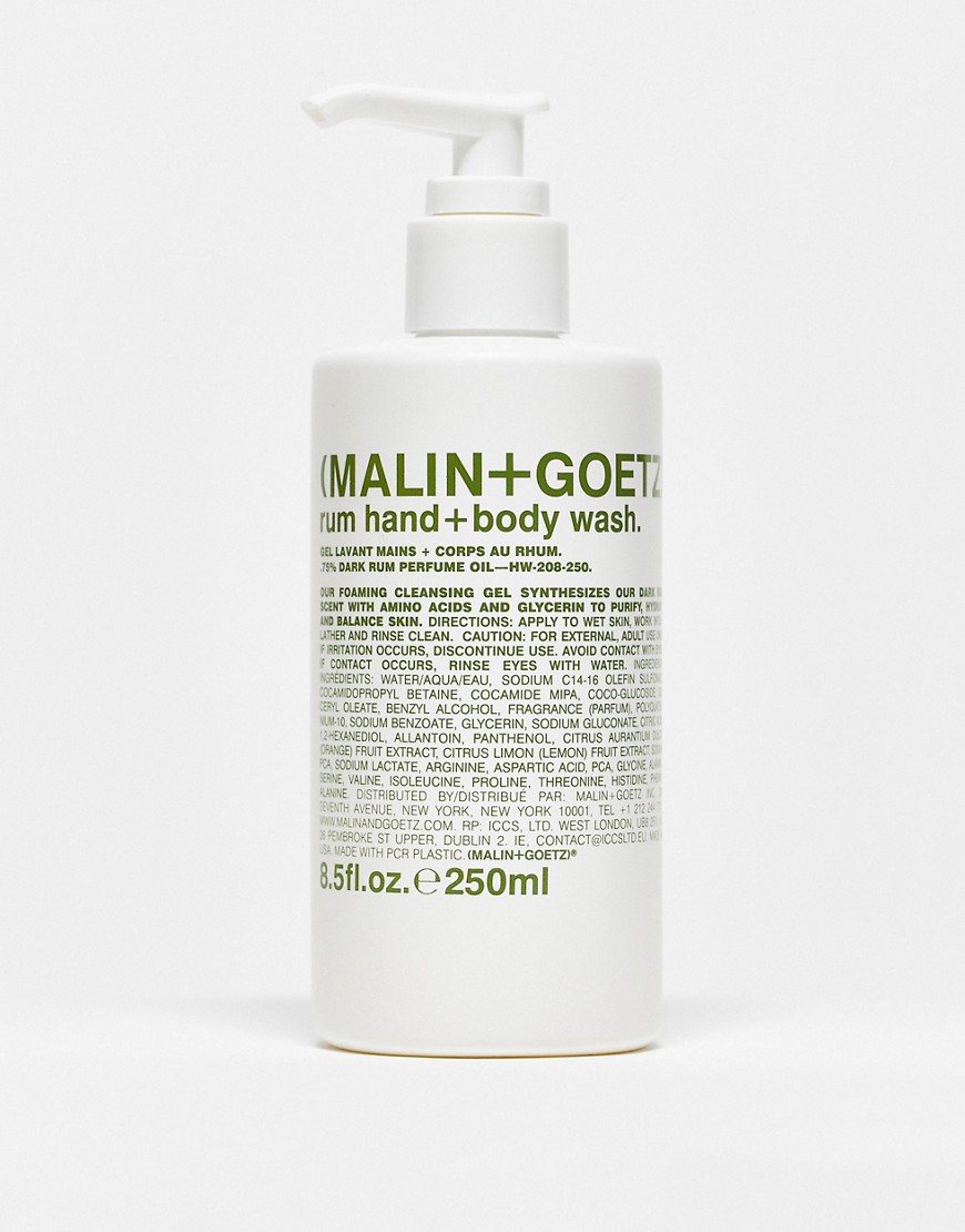 Malin + Goetz Rum Hand and Body Wash 250ml-No colour