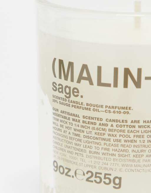 Malin + Goetz Sage Candle 225g, 3 of 3