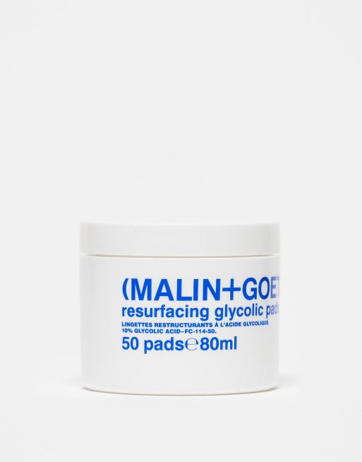 MALIN+GOETZ – Resurfacing Glykol-Pads – Gesichtspeelingspads 