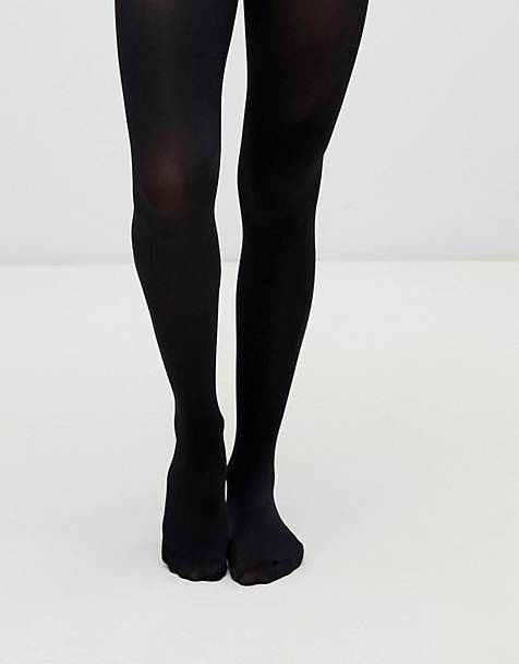 Mujer Ropa de Calcetines y medias de Medias y pantis Medias caladas en de ASOS de color Negro 