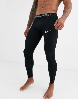 mallas nike pro hombre marron