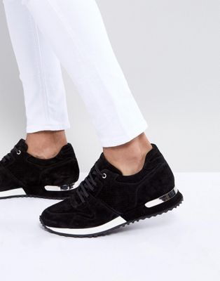 tommy mallet black trainers