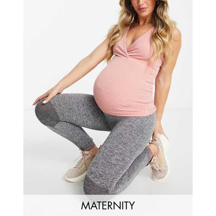 Mamalicious active leggings in grey