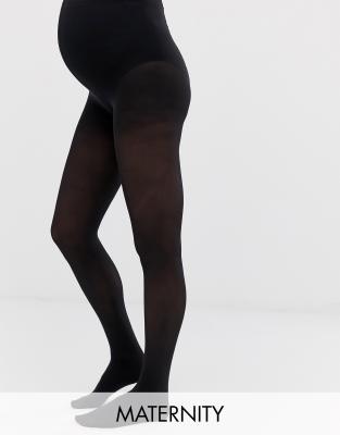 Mamalicious - Confezione da 2 collant premaman 50 denari neri