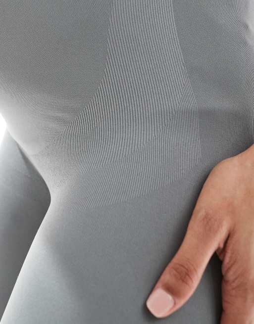 Mamalicious – Mammakläder – Salviagröna leggings i seamless design, del av set, 3 av 5