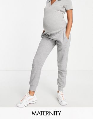 Survêtements Mamalicious Maternité - Pantalon de jogging en coton biologique mélangé - Gris