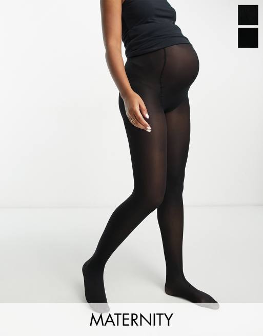 Tall Black 50 Denier Tights