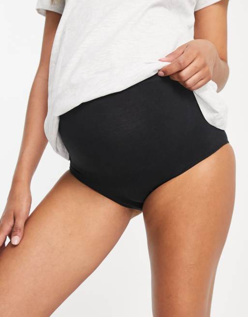 Mamalicious Maternity 2 pack high waist control briefs, 3 of 4