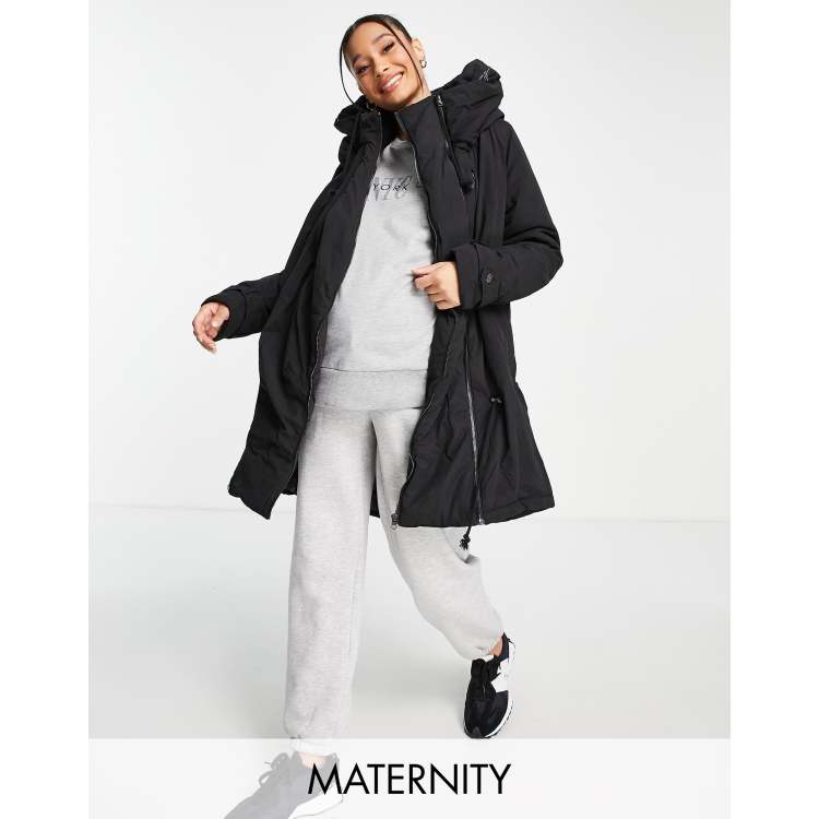 Mamalicious Amy 3In1 Maternity Padded Jacket Black