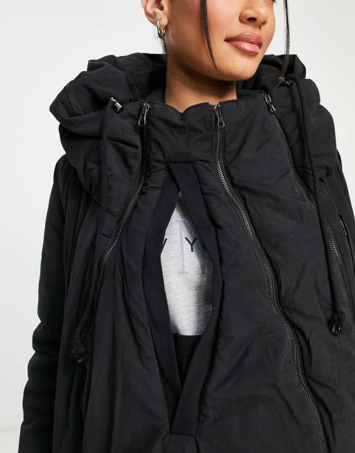 MAMALICIOUS MLAMY PADDED JACKET 3-IN-1 - Winter coat - black レディース