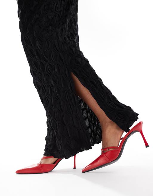 Mamalicious Maternity 3D textured maxi skirt in black (part of a set), 3 of 5