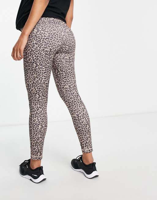 Mamalicious Maternity active legging co-ord in leopard, 4 of 4