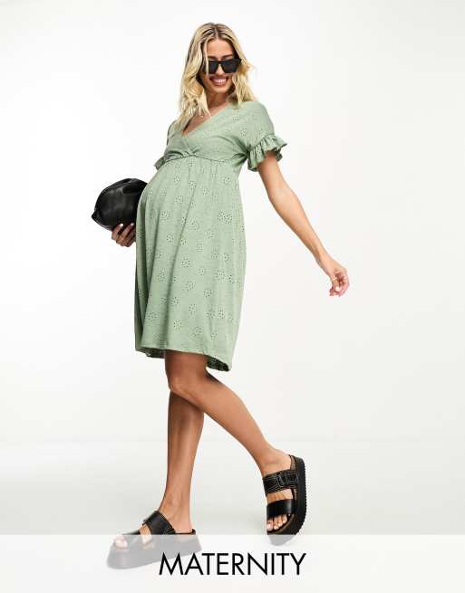 https://images.asos-media.com/products/mamalicious-maternity-broderie-mini-dress-with-frill-sleeve-in-sage/204637616-1-lightgreen?$n_640w$&wid=513&fit=constrain