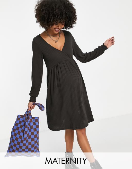 Mamalicious Maternity - Brun minikjole