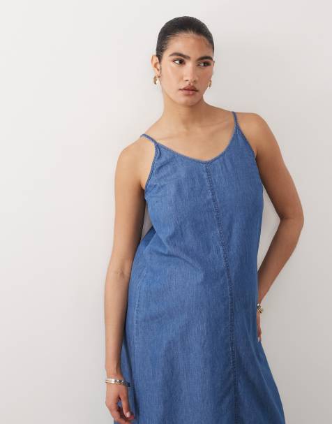 princess polly baby blue dress Maternity Dress Blue, Midi Linen Dress, Washed Linen Dress, Summer Dress  for Women, Plus Size Dress, Linen Clothing, Linen Dresses for Women main image 1