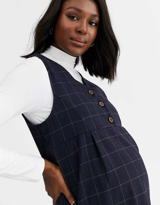 Pregnancy pinafore sales