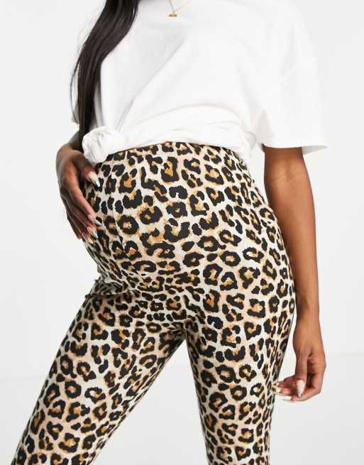 Cotton Animal Print Leggings