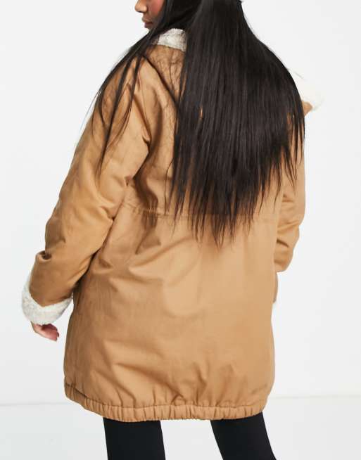 Mamalicious maternity parka jacket